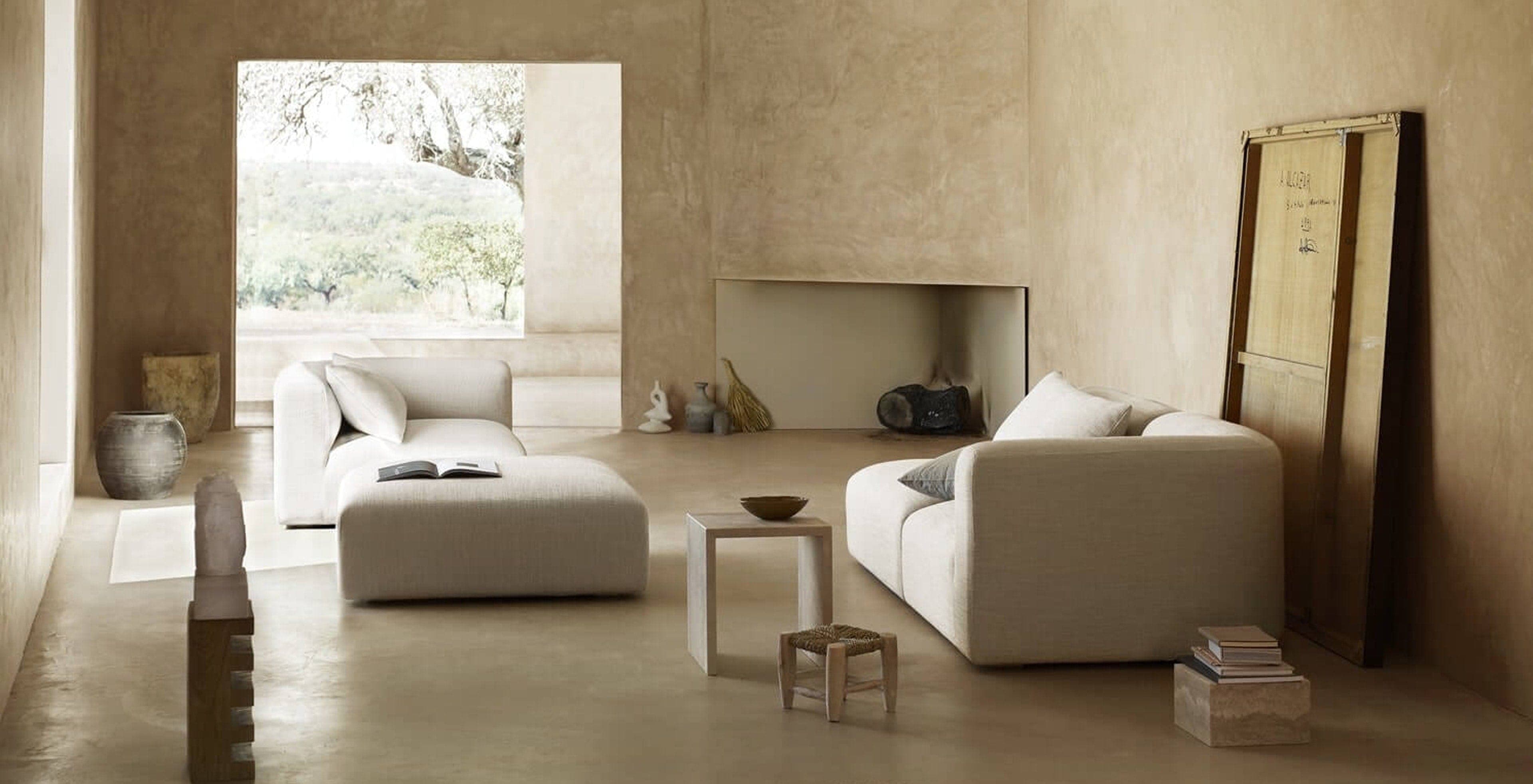 Muebles y decoración de estilo boho