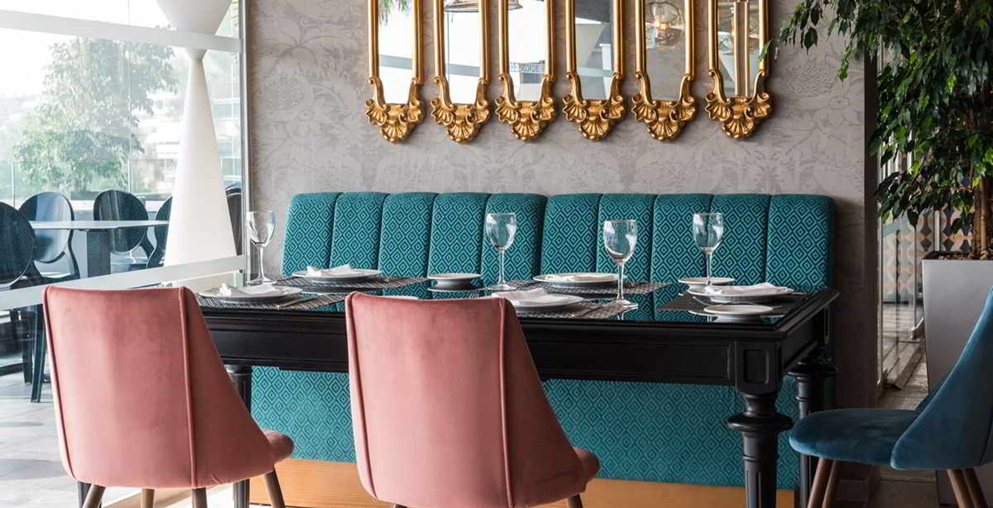 Muebles y decoración de estilo ecléctico