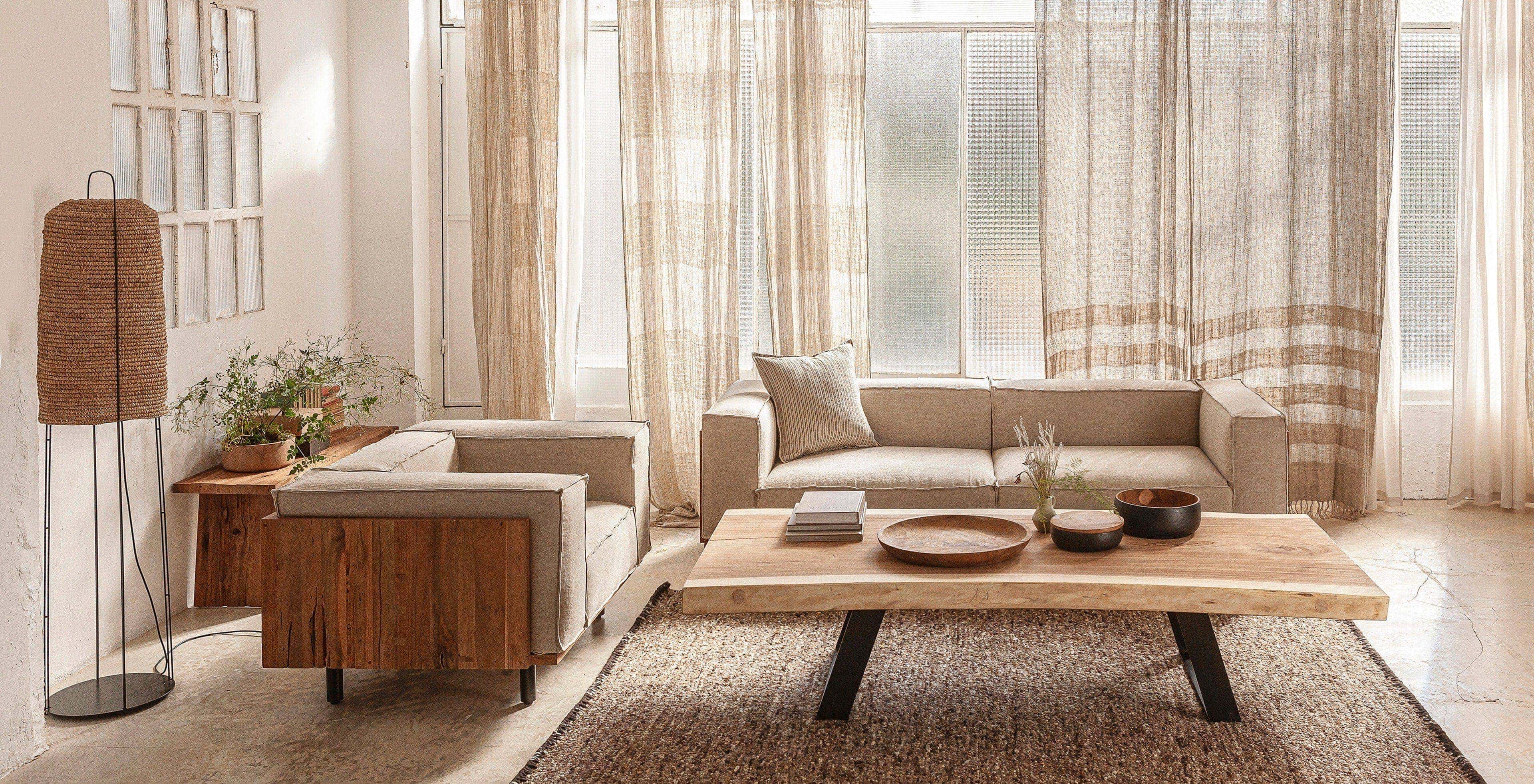 Muebles y decoración de estilo étnico