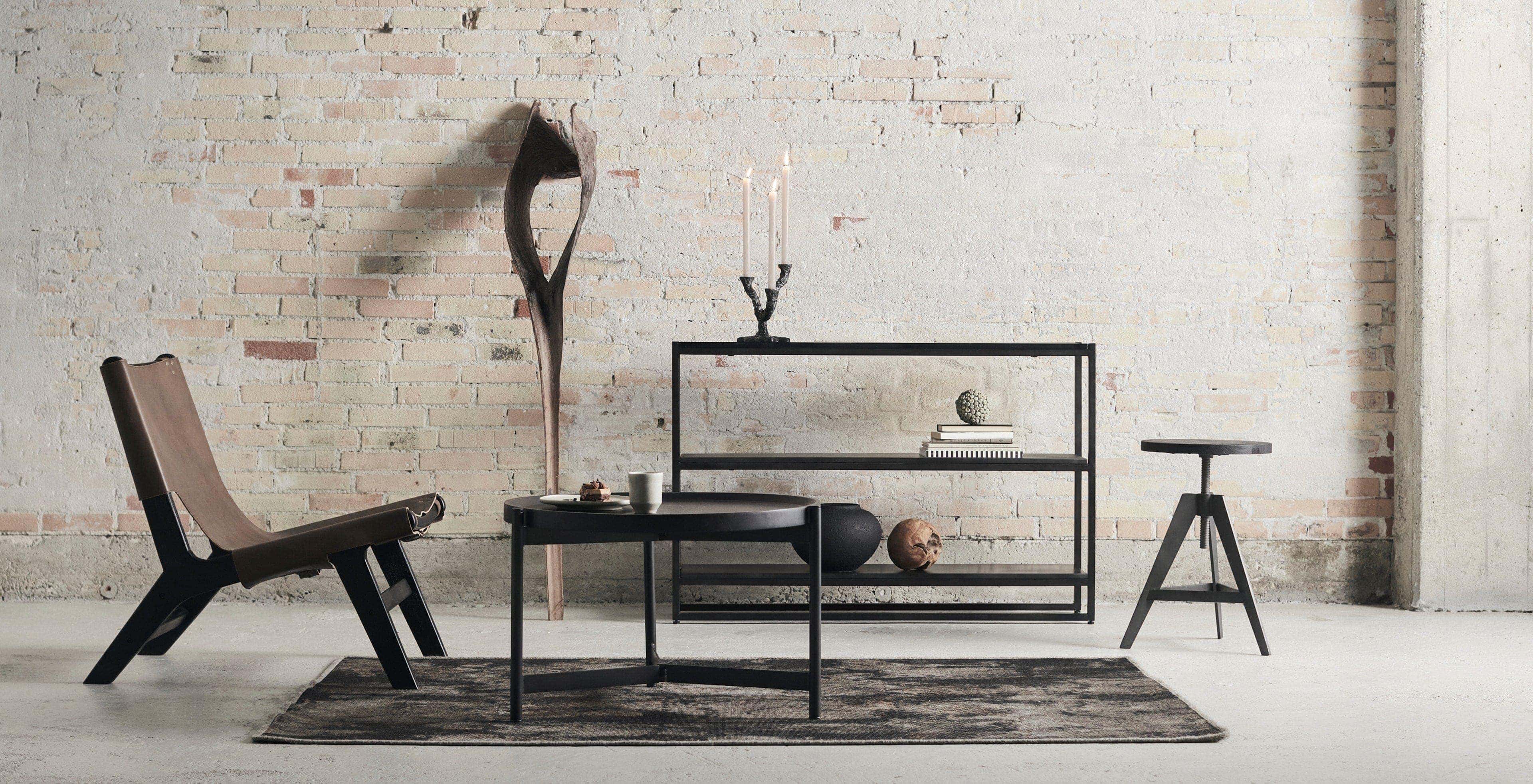 Muebles y decoración de estilo industrial