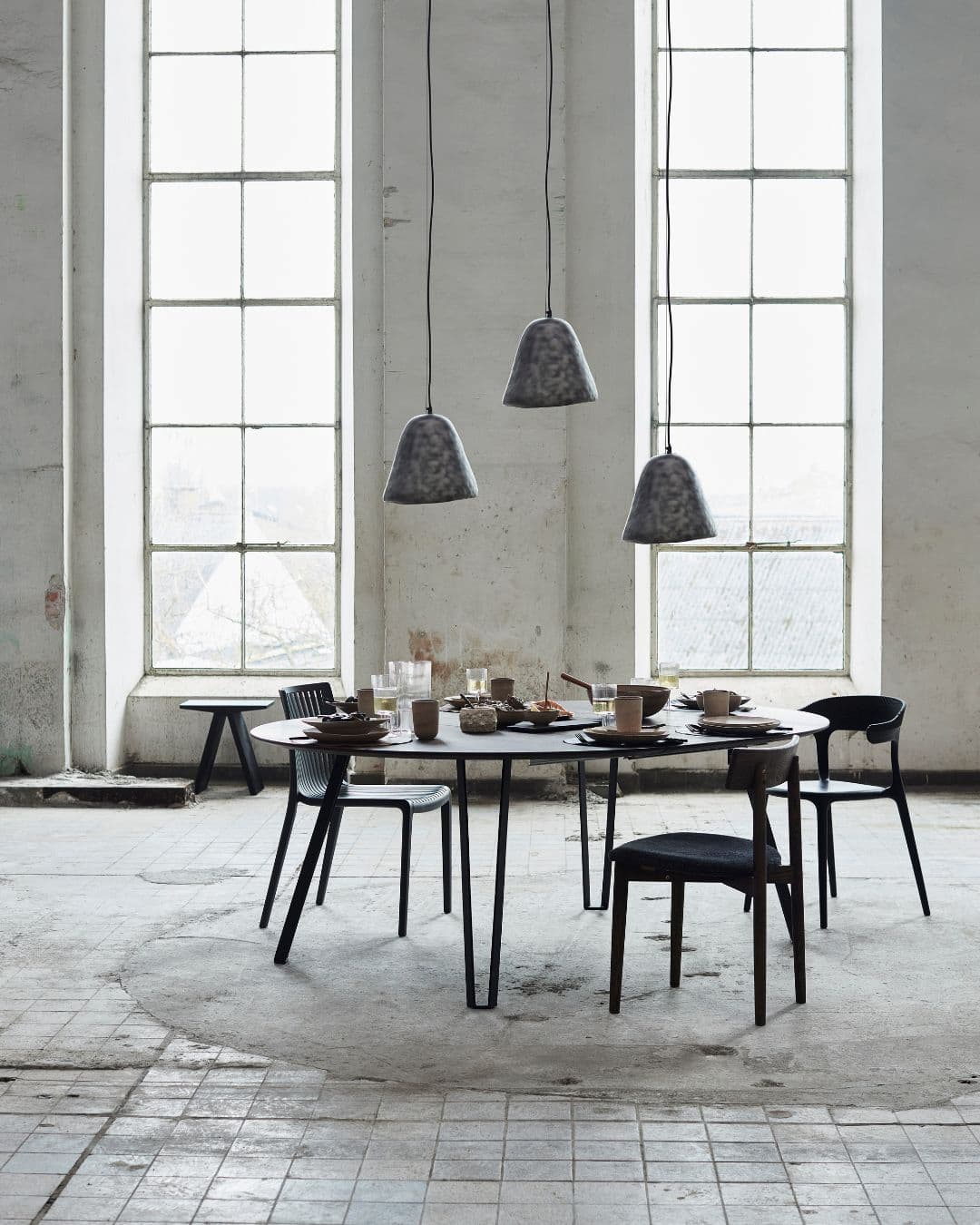 como decorar un restaurante estilo industrial