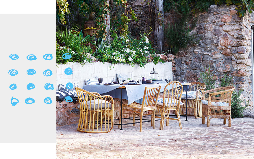 Muebles de exterior para terrazas